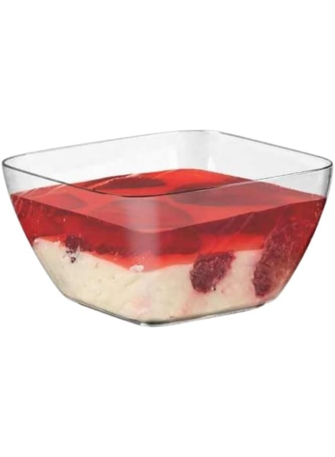 The 6-piece square bowl set is an ideal choice for serving desserts and appetizers with a modern and elegant touch. - Image 5